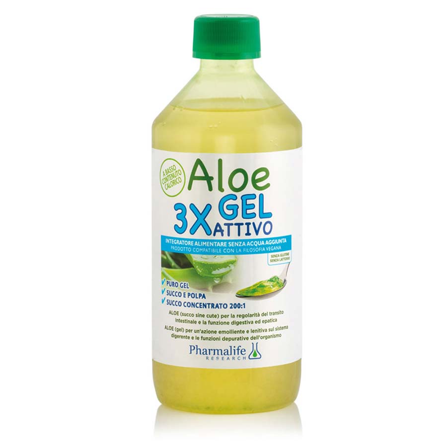 Aloe Gel 3x attivo - 500 ml