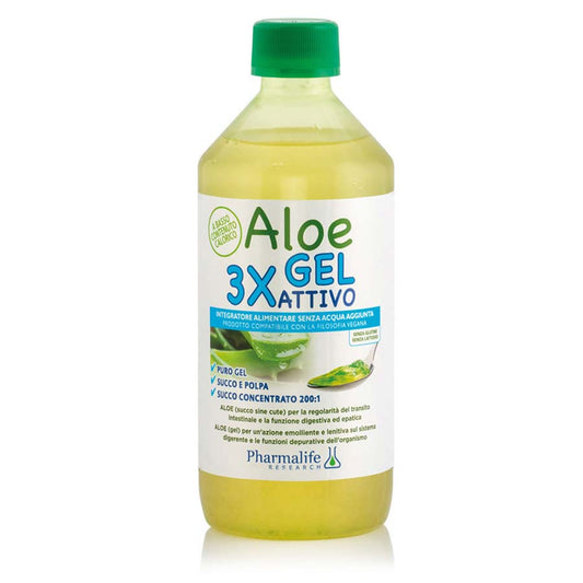 Aloe Gel 3x attivo - 500 ml